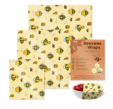 Reusable Beeswax Sandwich Wrapper - Organic, Sustainable and Zero Waste