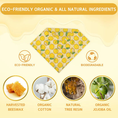 Reusable Beeswax Sandwich Wrapper - Organic, Sustainable and Zero Waste