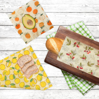 Reusable Beeswax Sandwich Wrapper - Organic, Sustainable and Zero Waste
